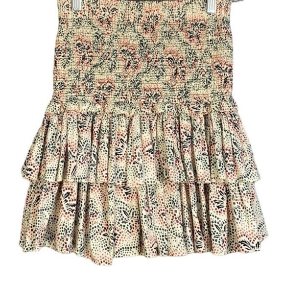 Isabel Marant Dresses & Skirts - ISABEL MARANT ETOILE Naomi floral-print tiered-hem cotton mini skirt
